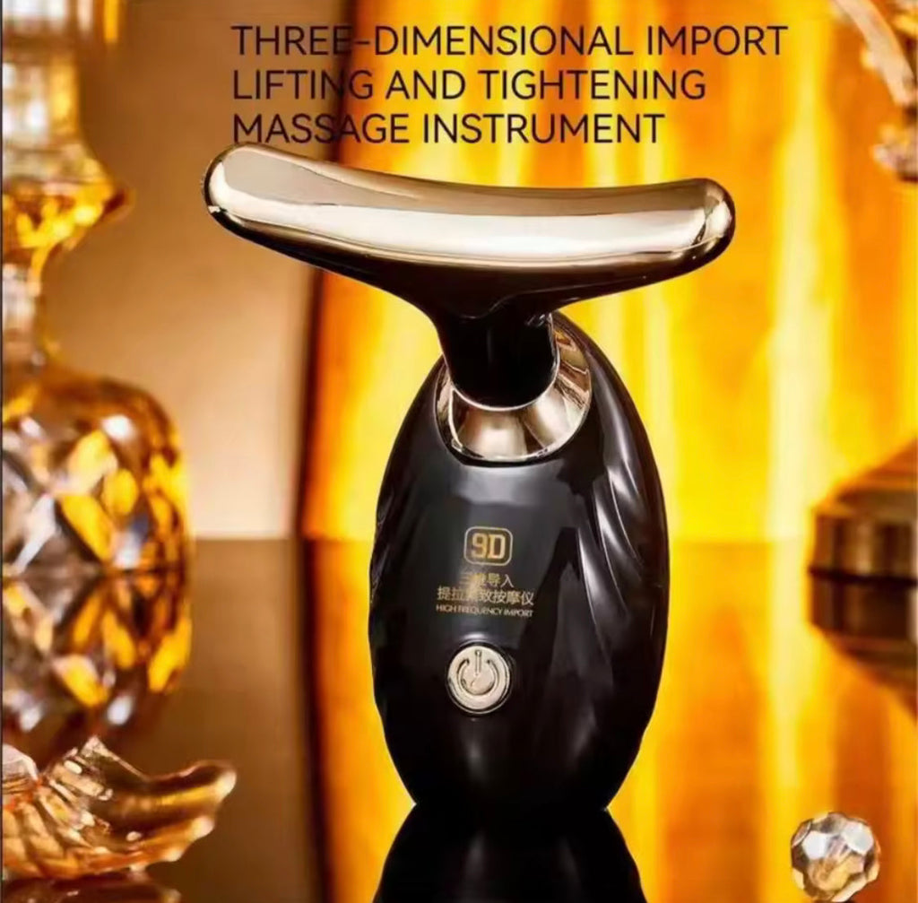 Rechargeable Neck Wrinkles Facial Massager, Double Chin Wrinkle Removal, Neck Beauty Instrument