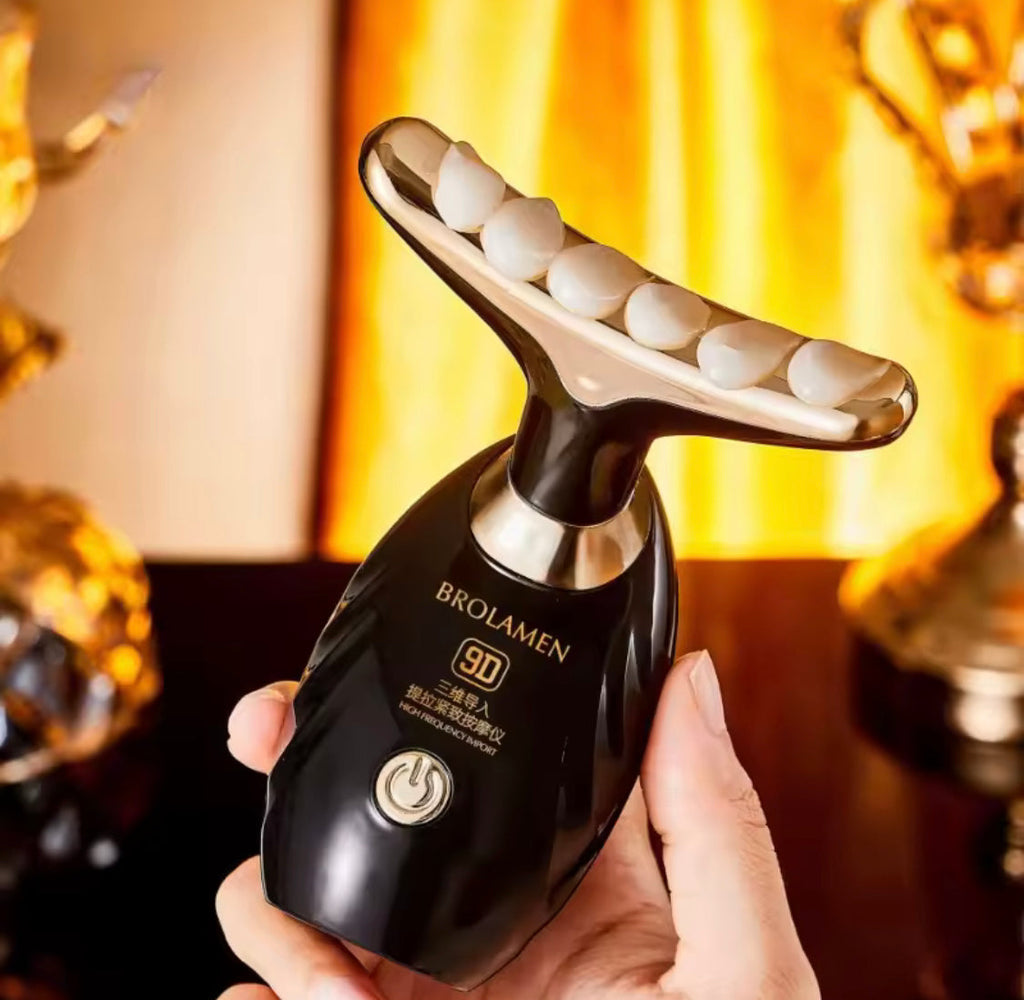 Rechargeable Neck Wrinkles Facial Massager, Double Chin Wrinkle Removal, Neck Beauty Instrument