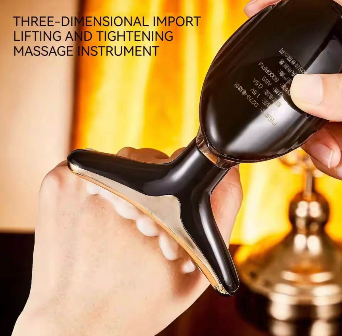 Rechargeable Neck Wrinkles Facial Massager, Double Chin Wrinkle Removal, Neck Beauty Instrument