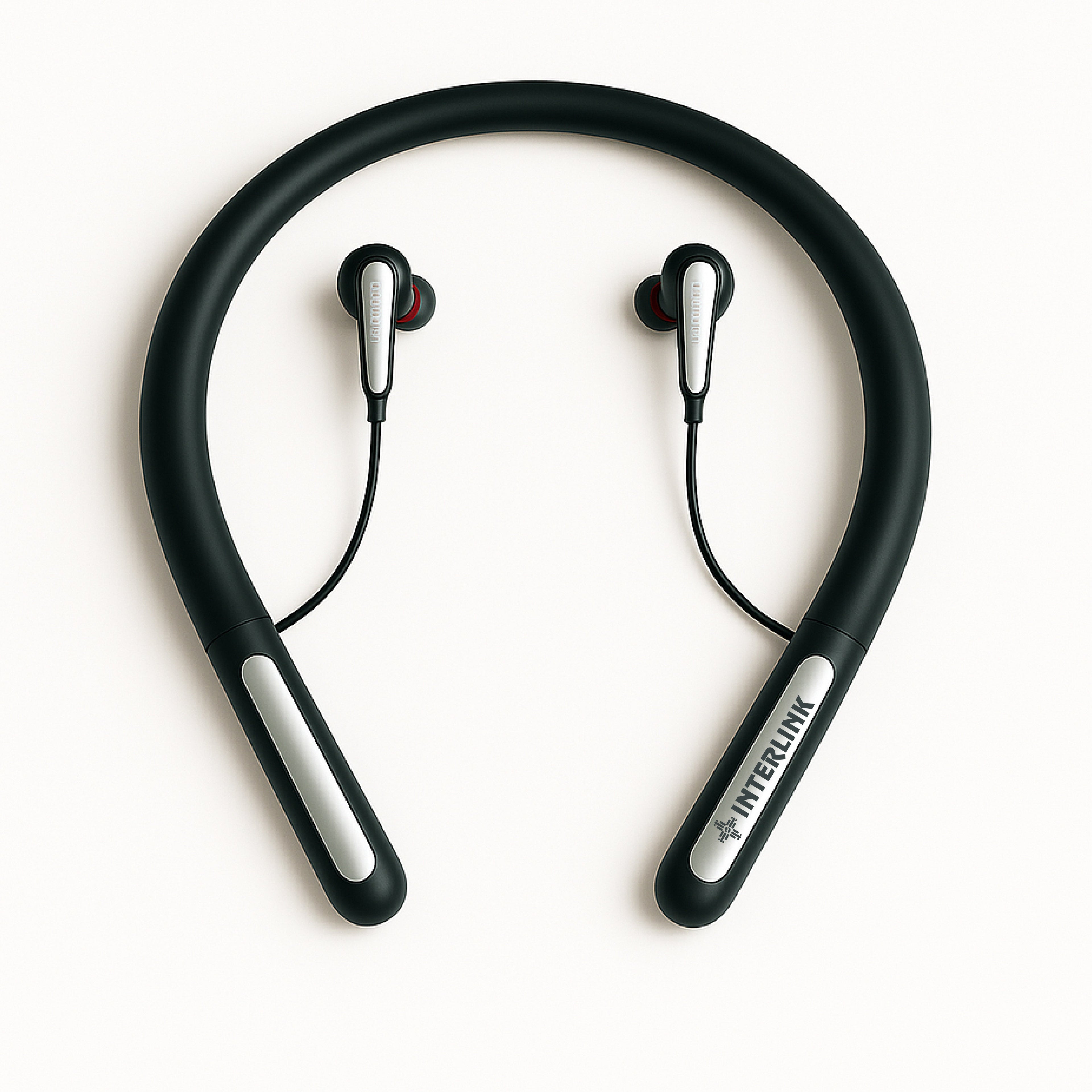 Sports Neckband – Wireless Bluetooth Neckband with Sweat-Resistant Design,Built-in Mic & Long Battery Life