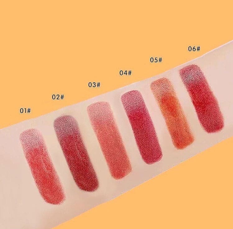 Heng Fang Airpods Lipsticks, 2 Colors Long Lasting Lipsticks, Cute Waterproof Matte Lipsticks